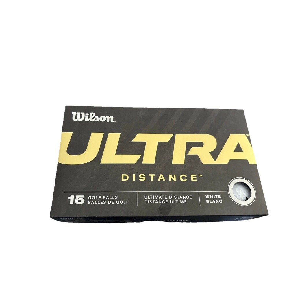 Wilson Ultra Distance 15 Pack Golf Balls New